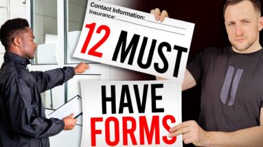 12 Forms Every Roofing Contractor Must Have @Dmitry Lipinskiy
